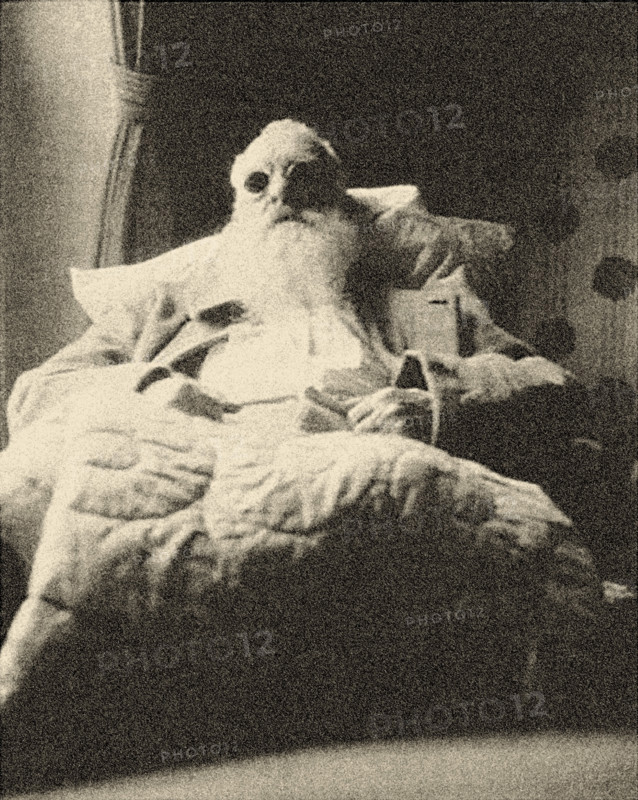 Claude Monet during his Cataract Operation at the Neuilly Clinic, 1923. Creator: Anonymous.