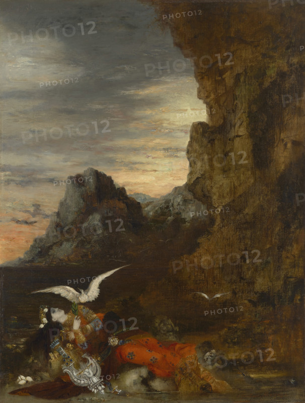 La mort de Sappho (The Death of Sappho), c1872. Creator: Moreau, Gustave (1826-1898).