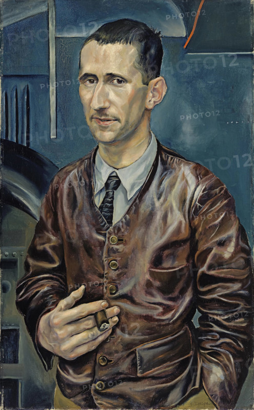 Portrait of Bertolt Brecht, c1926. Creator: Schlichter, Rudolf (1890-1955).