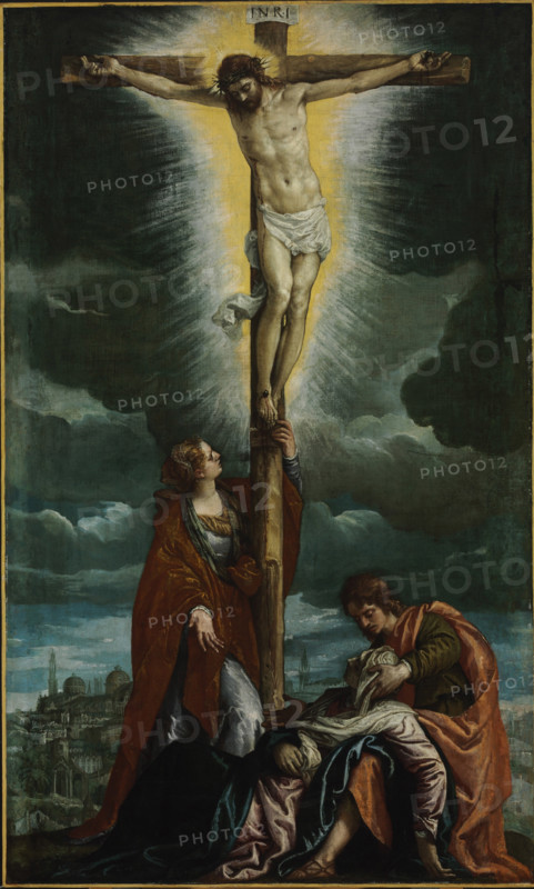 The Crucifixion, c1580. Creator: Veronese, Paolo (1528-1588).