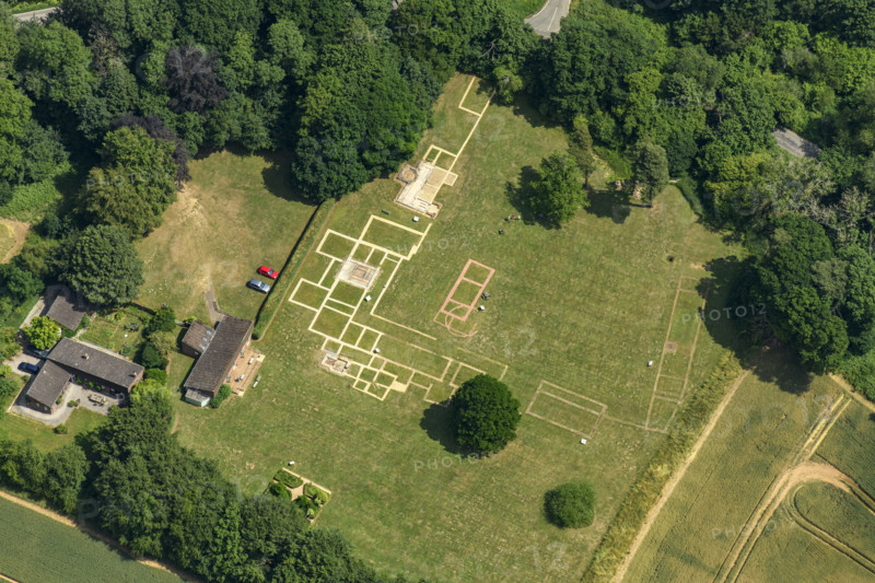 Rockbourne Roman Villa, Hampshire, 2023. Creator: Damian Grady.