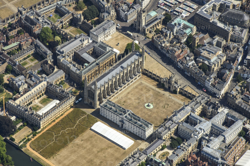 King's College Chapel, Cambridge, Cambridgeshire, 2025. Creator: Damian Grady.
