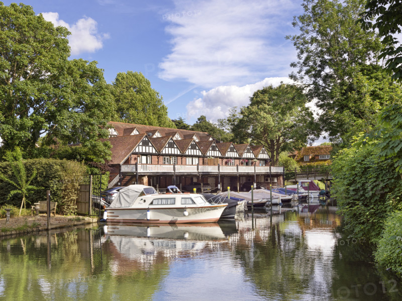 Boat House, High Street, Goring-on-Thames, South Oxfordshire, Oxfordshire, 2025. Creator: James O Davies.