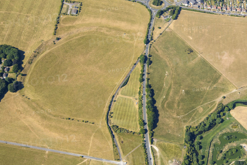 Durrington Walls Henge, Durrington, Wiltshire, 2022. Creator: Damian Grady.