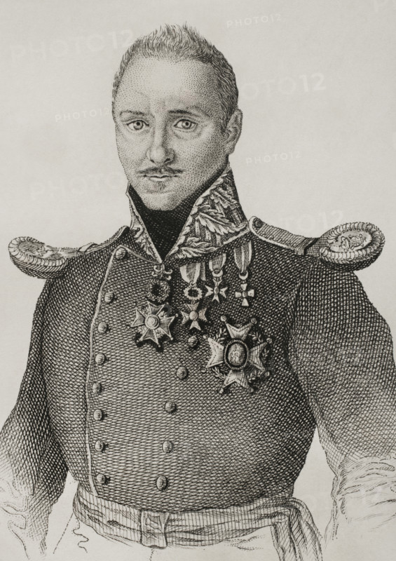 Portrait of Rafael Arístegui y Vélez (1794-1863), 2nd Count of Mirasol, 1845. Creator: Jose Gomez.