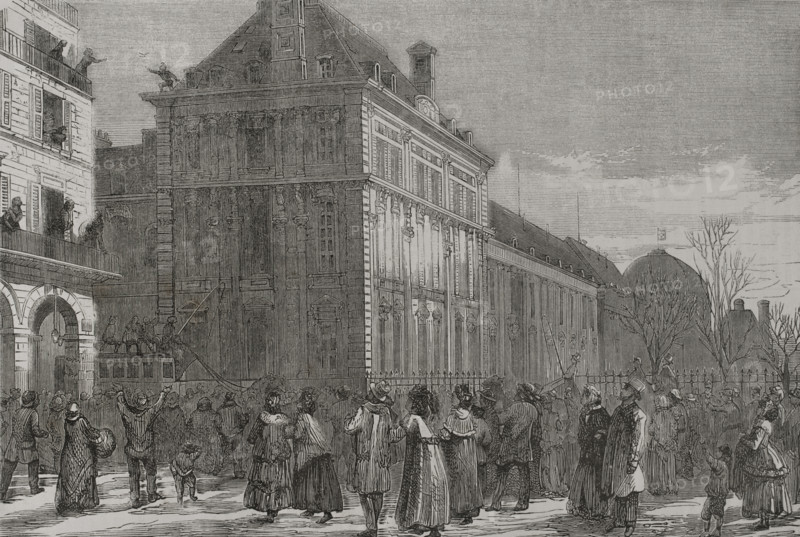 Franco-Prussian War (1870-1871): Siege of Paris (19 September 1870 to 28 January 1871), 1871. Creator: Unknown.