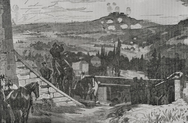 Franco-Prussian War (1870-1871): Siege of Paris (19 September 1870 to 28 January 1871), 1871. Creator: Unknown.