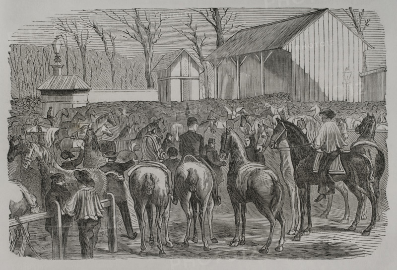 Franco-Prussian War (1870-1871): Siege of Paris (19 September 1870 to 28 January 1871), 1871. Creator: Unknown.