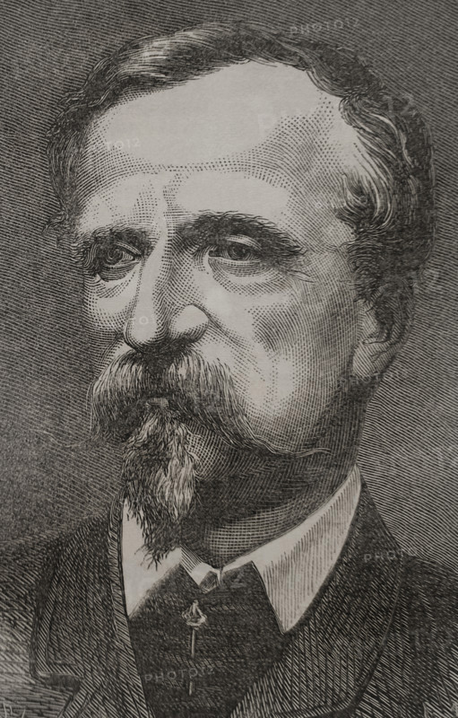 Henry d'Orléans (1822-1897), Duke of Aumale, French prince, son of King Louis-Philippe I, 1871.  Creator: Tomás Carlos Capuz.