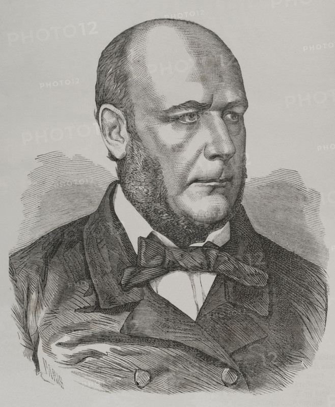 Portrait of Jules Grévy (1807-1891), French lawyer and politician, 1871.  Creator: Marcelo Paris.