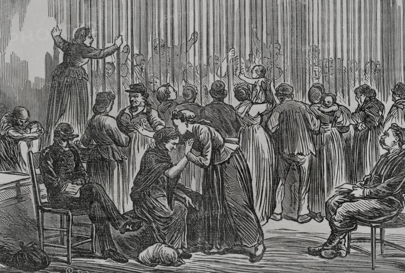 Conciergerie Prison, Versailles, Paris Commune, France, 1871. Creator: Unknown.