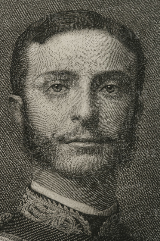Portrait of Alfonso XII (Madrid, 1857-Madrid, 1885), King of Spain (1874-1885), 1882.  Creator: Bartolome Maura Montaner.