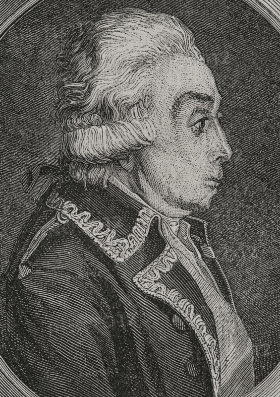 Nicolas Luckner (1722-1794), German officer who became a Marshal of France, 1876.  Creator: Pannemaker.