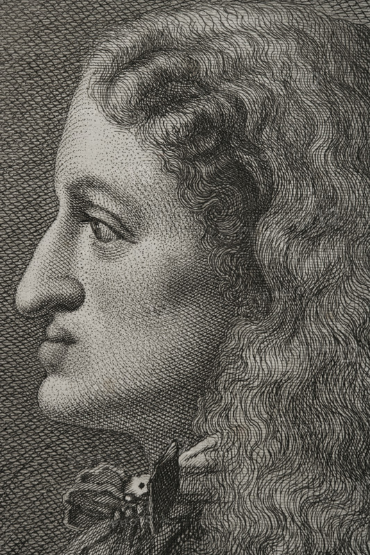 Portrait of Charles II, the Bewitched (1661-1700), King of Spain (1665-1700), 1879.  Creators: Alphonse Charles Masson, Magin Pujadas.