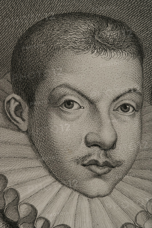 Philip III (1578-1621), King of Spain (1598-1621) and also, as Philip II, King of Portugal..., 1879. Creators: Alphonse Charles Masson, Magin Pujadas.