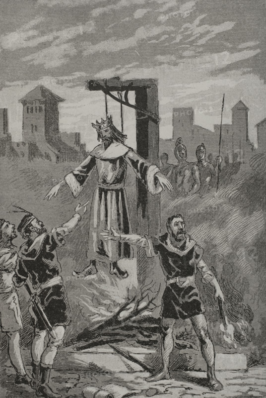 Reign of Henry IV of Castile (1454-1474), 1890.  Creator: Joan Serra y Pausas.