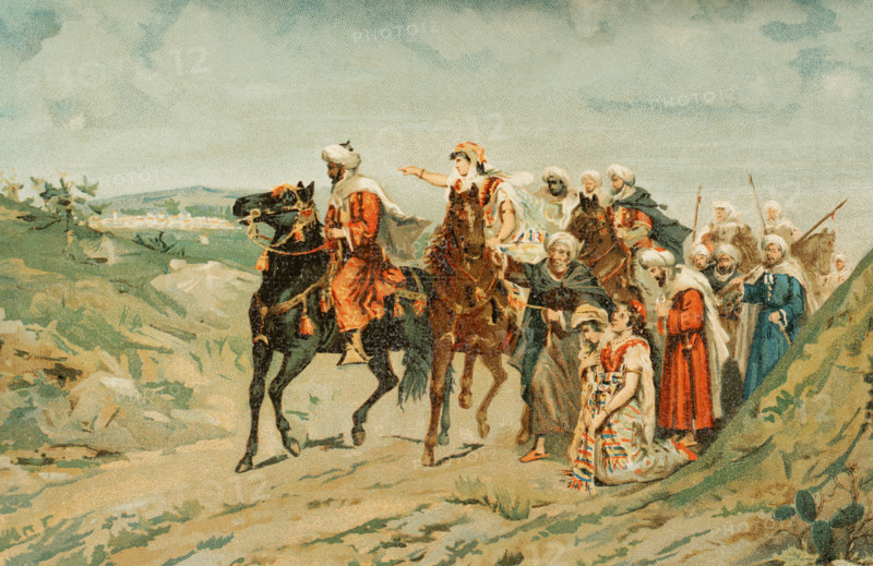 Legend of the Moor's Last Sigh, 1890.  Creator: Unknown.