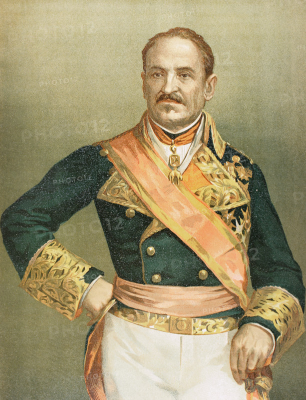 Joaquín Baldomero Fernández-Espartero Alvarez de Toro (1793-1879), called Baldomero Espartero, 1893. Creator: Unknown.