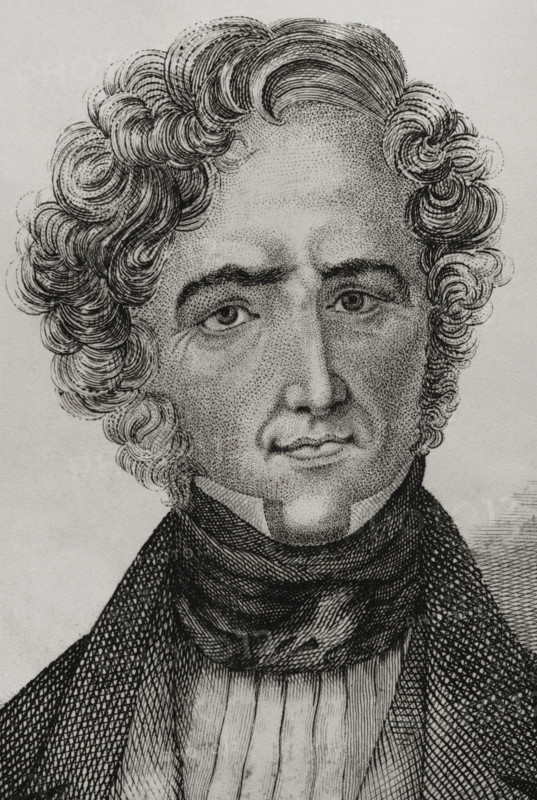 Juan Alvarez de Mendizábal (1790-1853), Spanish politician and financier..., 1845.  Creator: Jose Gomez.