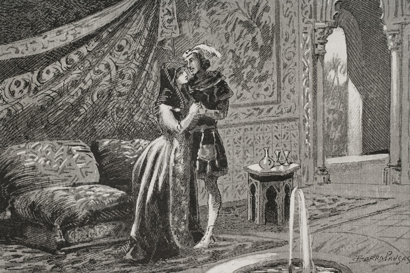 Alfonso XI of Castile (1311-1350), so-called "the Avenger", 1890.  Creator: Joan Serra y Pausas.