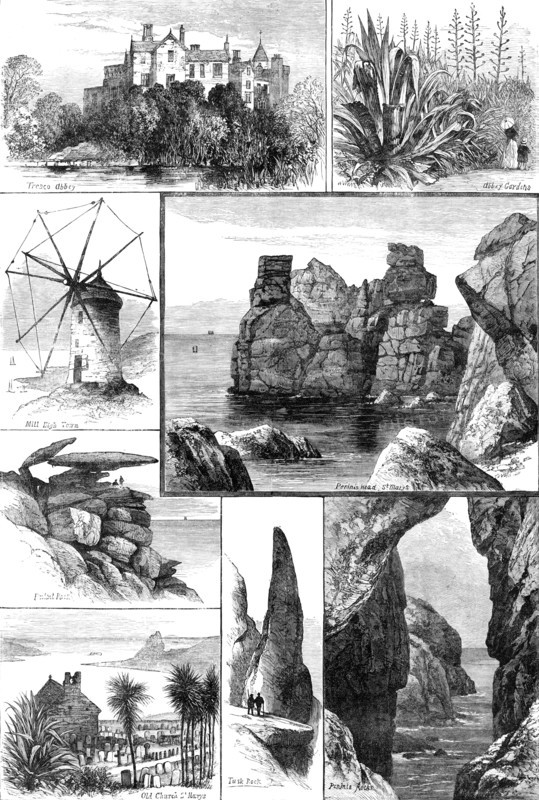 Sketches in the Scilly Isles, 1883. Creator: Unknown.