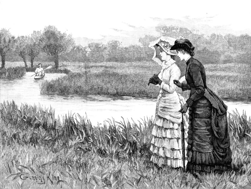 He is coming, said Jeannette, in a warning voice, 1883. Creator: R. Taylor.