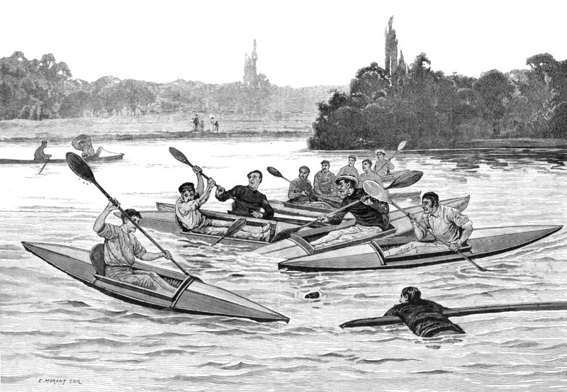 Water Polo, 1883. Creator: Unknown.