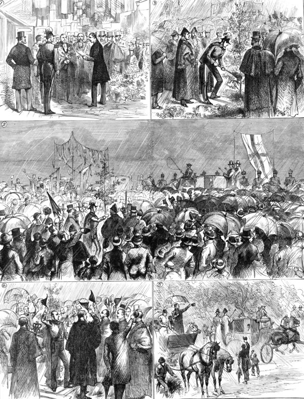 Dedication of Burnham Beeches to the public, 1883. Creator: Unknown.