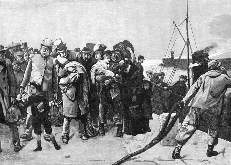 After a Rough Passage, 1883. Creator: William Biscombe Gardner.