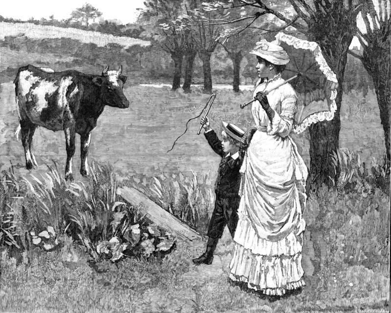 The Right of Way, 1883. Creator: Eugène Froment.