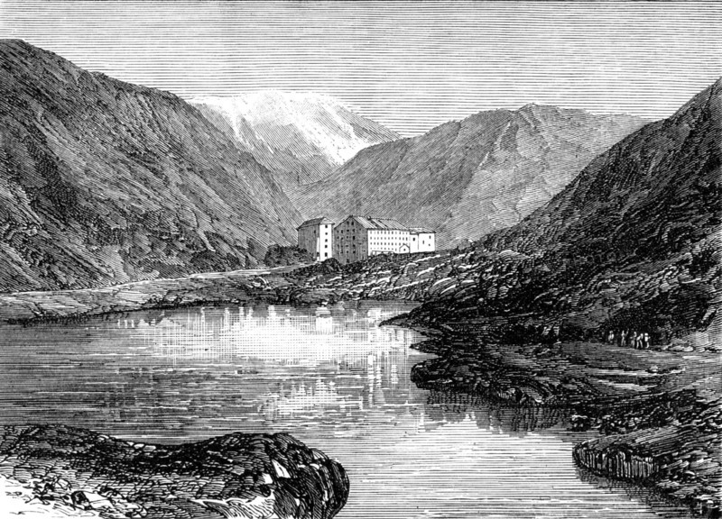 Hospice of St. Bernard, 1883. Creator: Unknown.