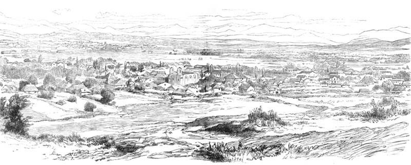 Sketches of the Insurrection in Servia; Paratchin and the Plain of Alexinatz, 1883. Creator: Unknown.
