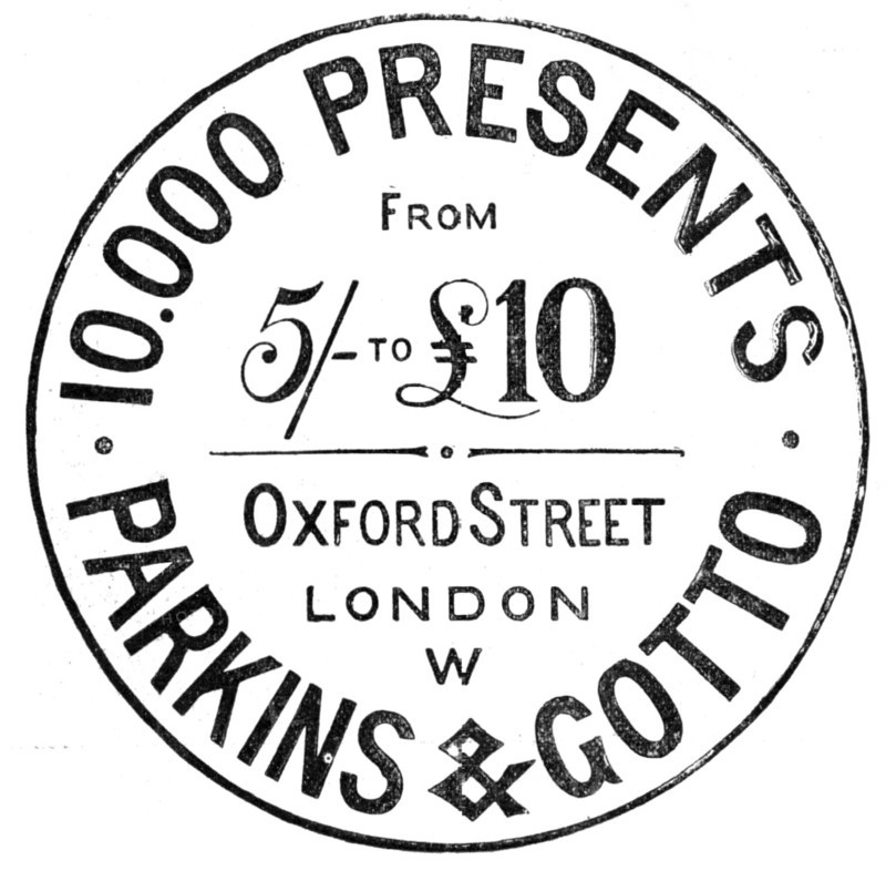 Parkins & Gotto, 1883. Creator: Unknown.