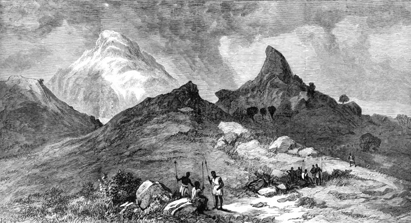 Jebel Abu Sinun, Kordofan, in the Soudan, 1883. Creator: Unknown.