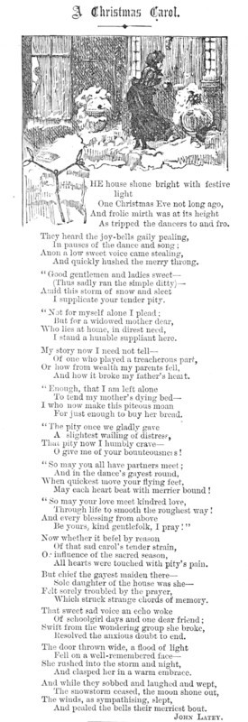 A Christmas Carol, 1883. Creator: Unknown.