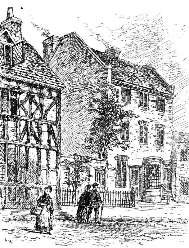 Birthplace of Sir Rowland Hill, at Kidderminster, 1890. Creator: Unknown.
