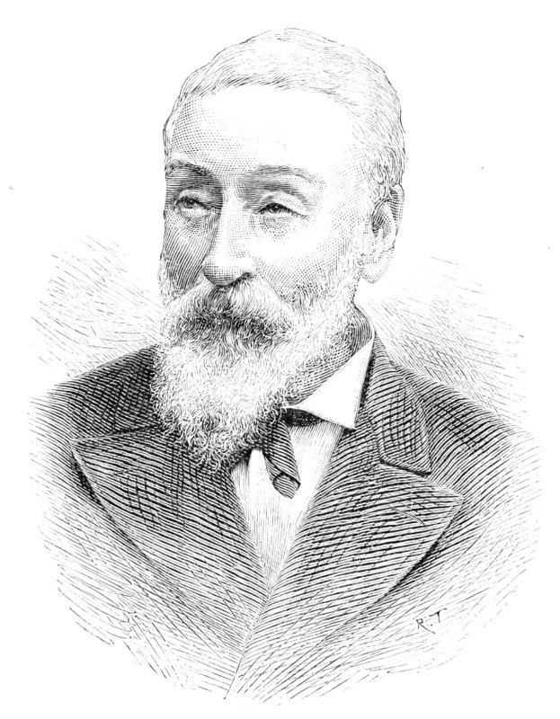 The late Lieutenant-Colonel P. T. French, Chairman of Bombay, Baroda, & Central India Railway, 1890 Creator: R. Taylor.