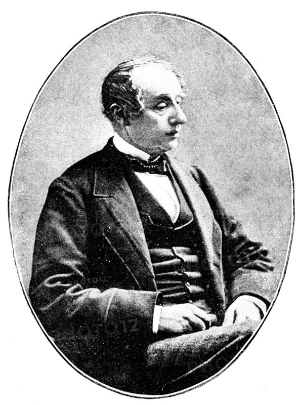 The late Mr. Talbot, "Father of the House of Commons," M.P. for Mid-Glamorganshire 1830-1890, (1890) Creator: Unknown.
