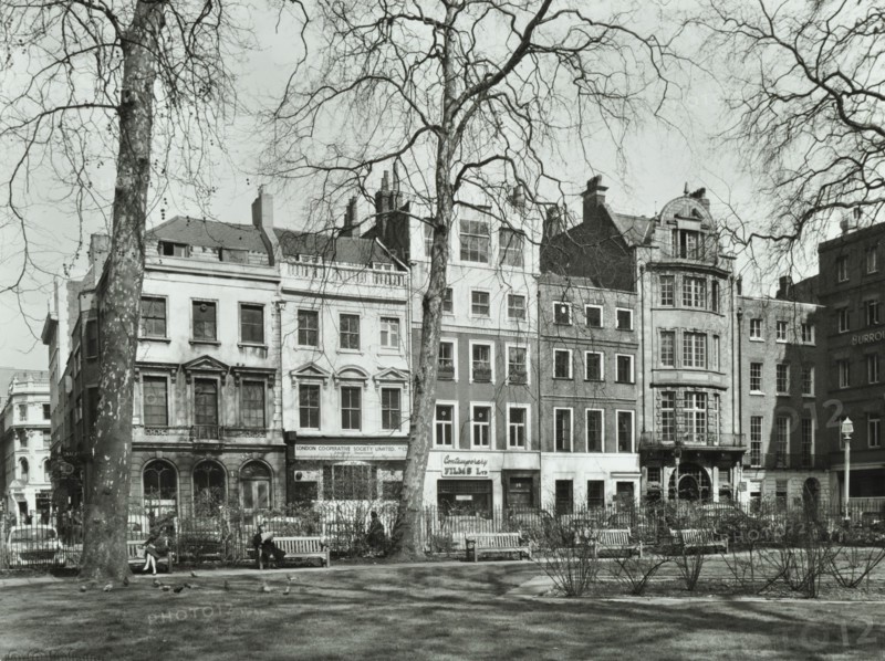 12-18 Soho Square, Westminster LB, London: front elevations, 1964. Creator: Unknown.