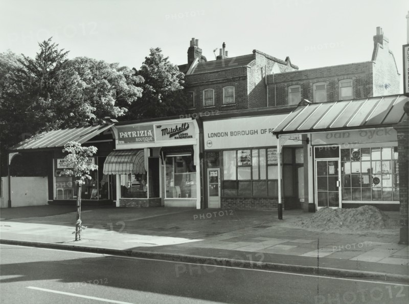 141-145 High Street, Wanstead, Redbridge, London: front elevations, 1976. Creator: Unknown.