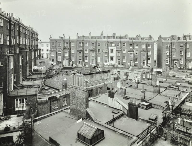 213-229 Gloucester Terrace, Westminster LB, London: rear elevations, 1961. Creator: Unknown.