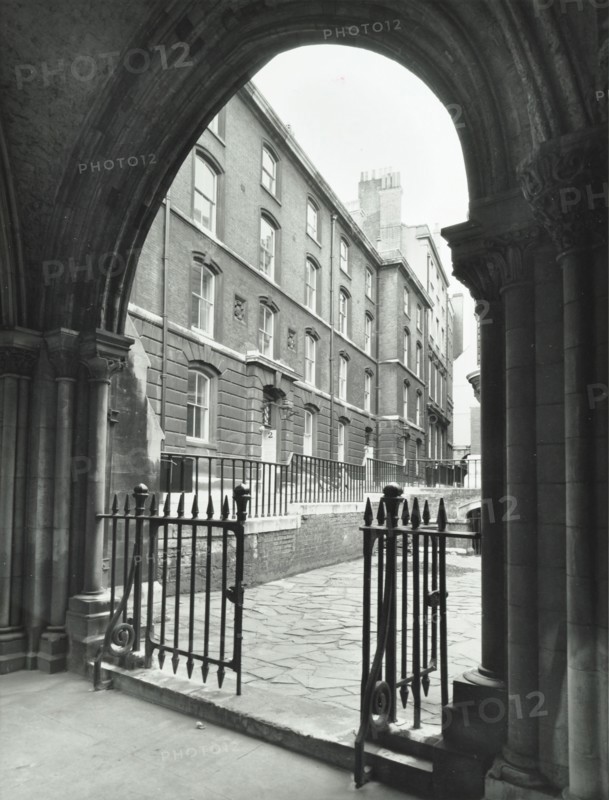 1-3 Doctor Johnson's Buildings, Inner Temple Lane, London. Creator: Unknown.