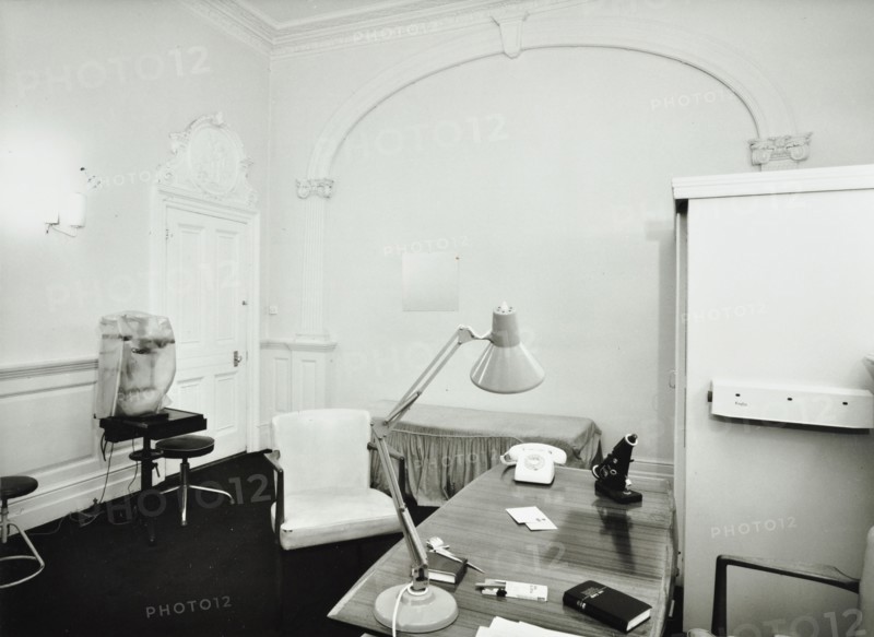 144 Harley Street, Westminster LB, London: first floor rear room, 1974. Creator: Unknown.