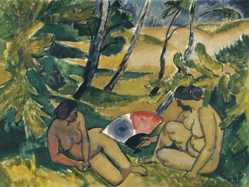 The Bathers, 1912. Creator: Max Pechstein.