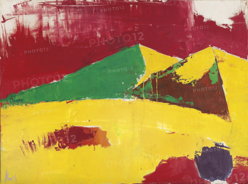 Sicile (Agrigente), 1953. Creator: Nicolas de Staël.