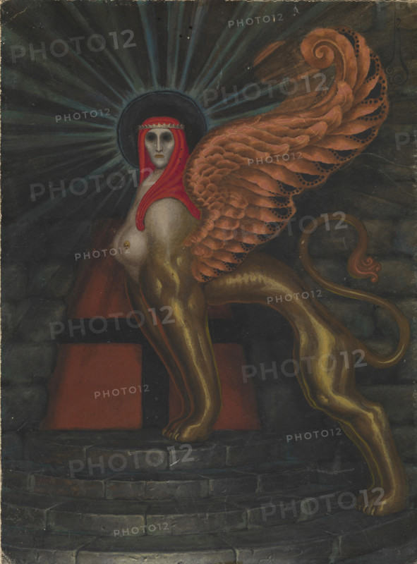 The Sealed Door, 1926. Creator: Nikolay Kalmakov.