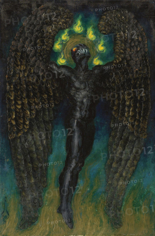 The Rebel Angel, 1924. Creator: Nikolay Kalmakov.