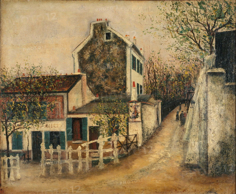 Le Lapin Agile, 1910. Creator: Maurice Utrillo.