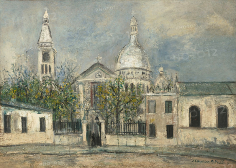 Église Saint-Pierre, 1912-1914. Creator: Maurice Utrillo.