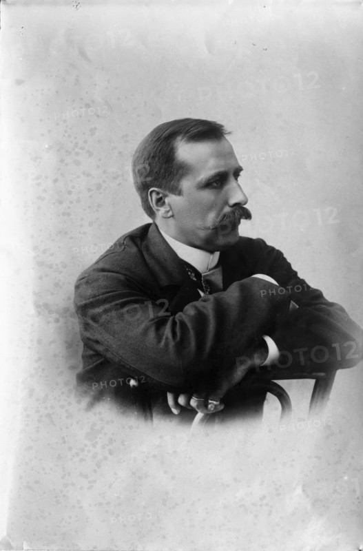 Portrait - unknown man, c1900s. Creator: Robert Augustus Henry L'Estrange.